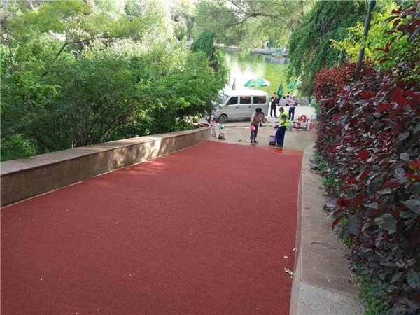 宜宾彩色路面施工